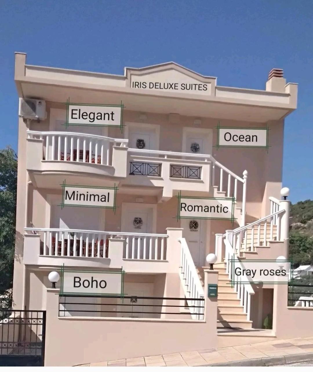 Iris Deluxe Suites 2 Кавала Экстерьер фото